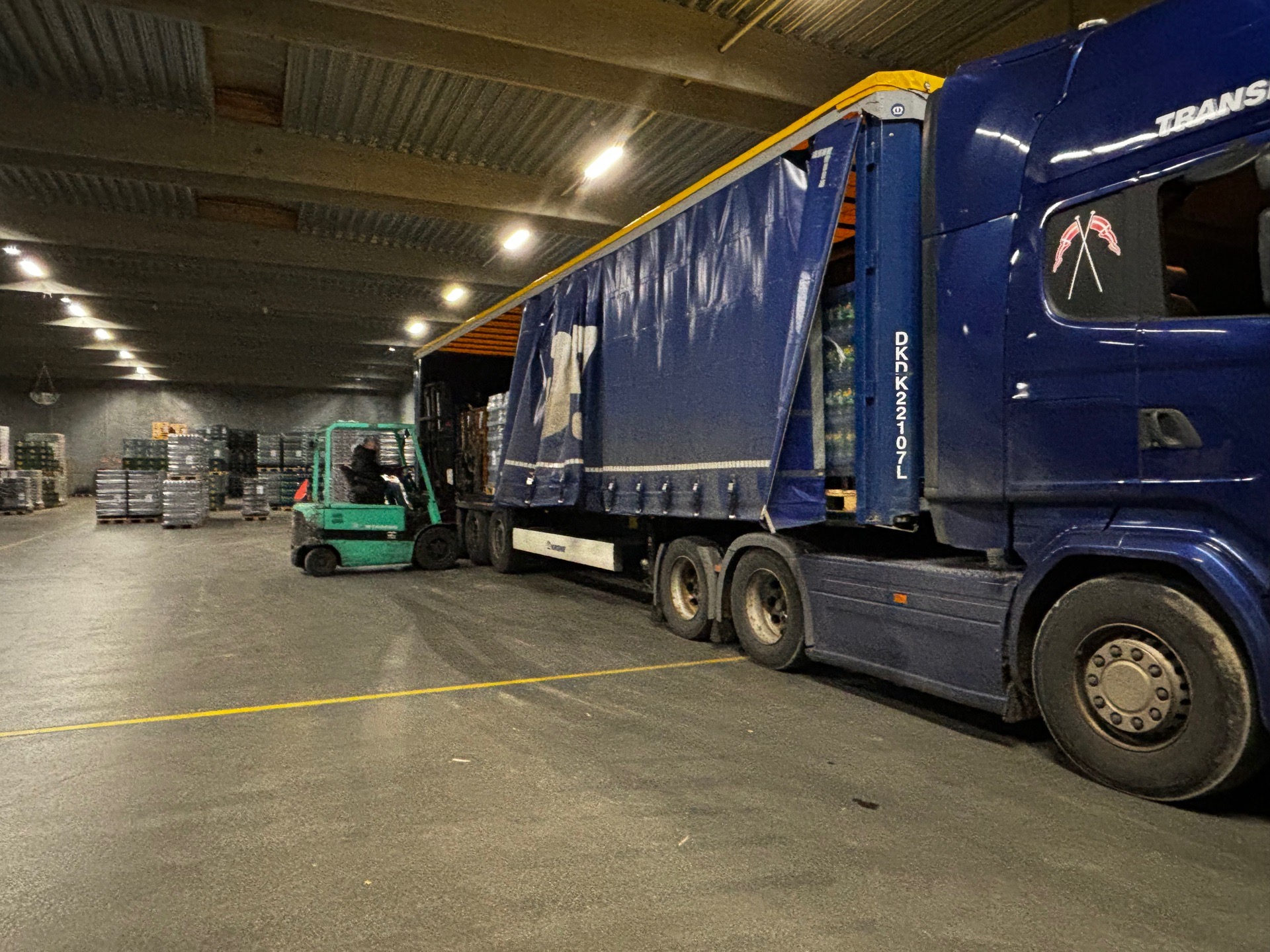 Fragt af drikkevarer fra Odense til Horsens